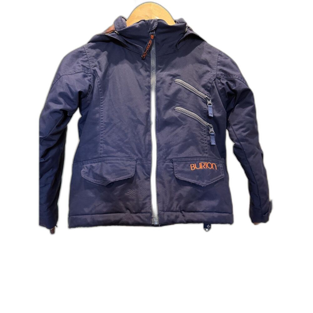 Burton girls Hooded Winter ski Jacket 5/6 XS Youth